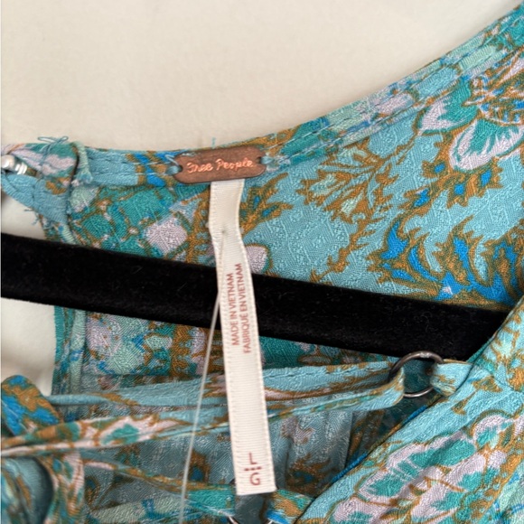 NWT FREE PEOPLE Hanalei Bay Cottagecore Boho Maxi Dress Size Large - Picture 7 of 14